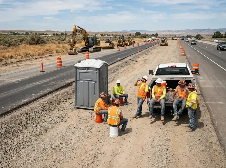 highway-road-construction-crew-007 — frequently asked questions, Porta Potty and Restroom Rentals in Kiefer, OK
